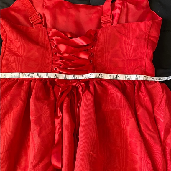 #DK138 - NWT Dolls Kill Sugar Thrillz Corset Red Dress - 2X - Picture 5 of 9